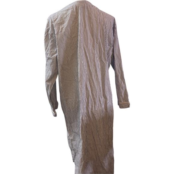 Majestic International Men's Striped Cotton Nightshirt Pajamas, Size Medium - Picture 3 of 4